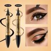 2 In 1 Dual-Ended Liquid Eyeliner And Microblading Eyebrow Pen