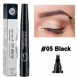 4 point eyebrow pencil Black