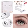 Reusable Magnetic Clip Eye Lashes Kit with Applicator